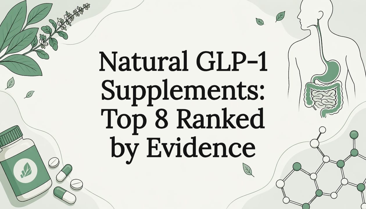 Natural GLP-1 Supplements: Top 8 Ranked by Evidence