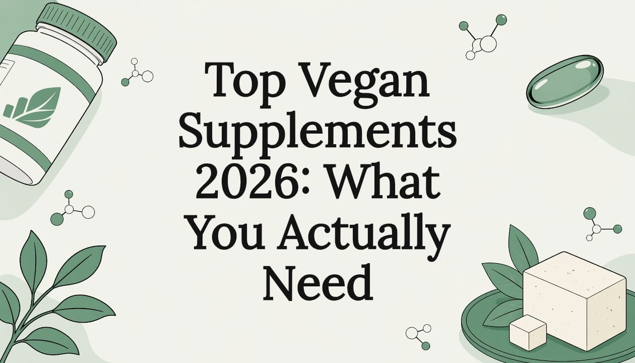Top Vegan Supplements 2026: What You Actually Need