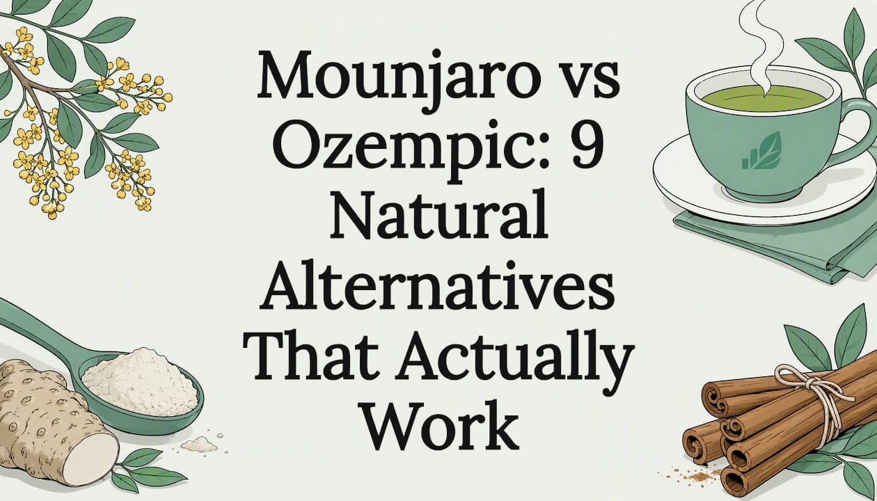 Mounjaro vs Ozempic: 9 Natural Alternatives That Actually Work