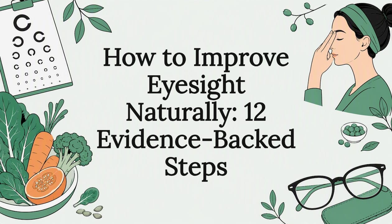 How to Improve Eyesight Naturally: 12 Evidence-Backed Steps