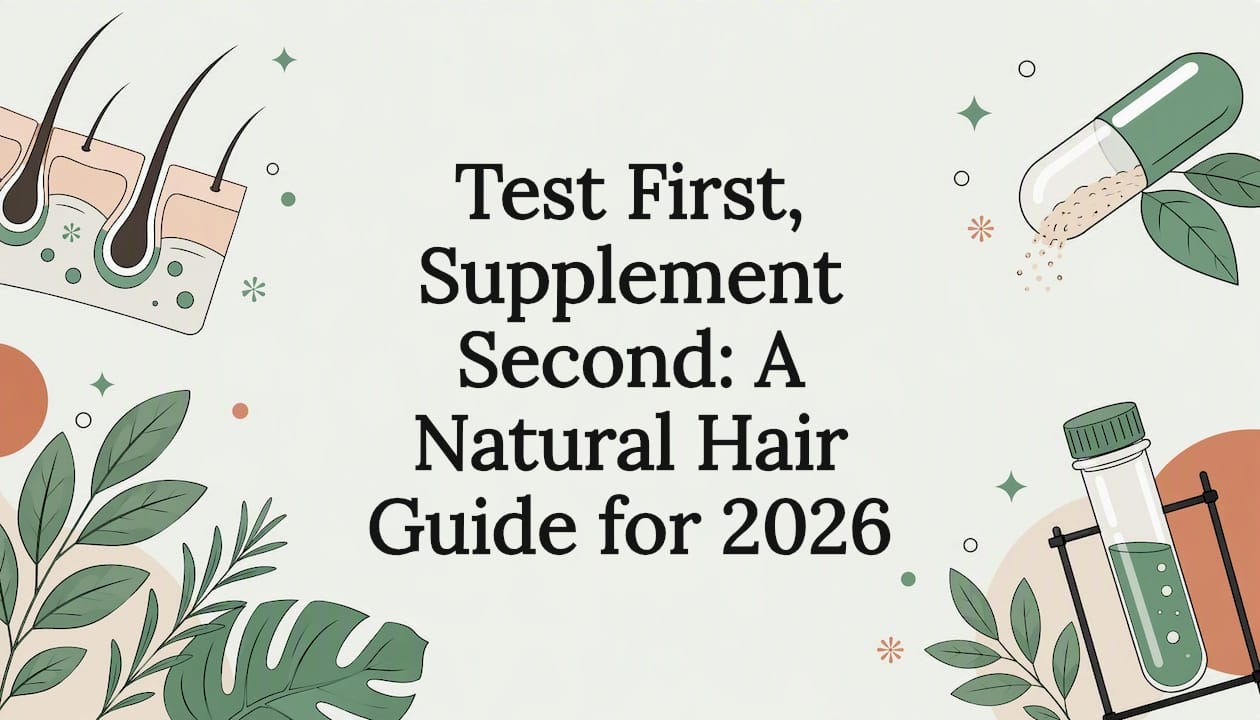 Test First, Supplement Second: A Natural Hair Guide for 2026