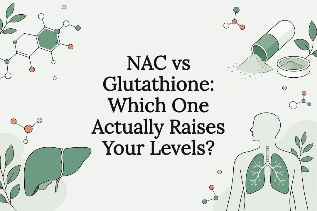 NAC vs Glutathione: Which One Actually Raises Your Levels?