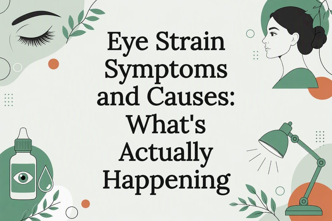 Eye Strain Symptoms and Causes: What's Actually Happening